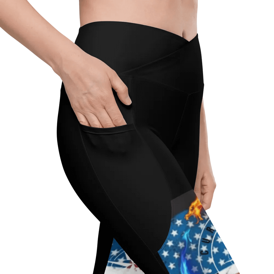 Leggings w pockets black product image (9)