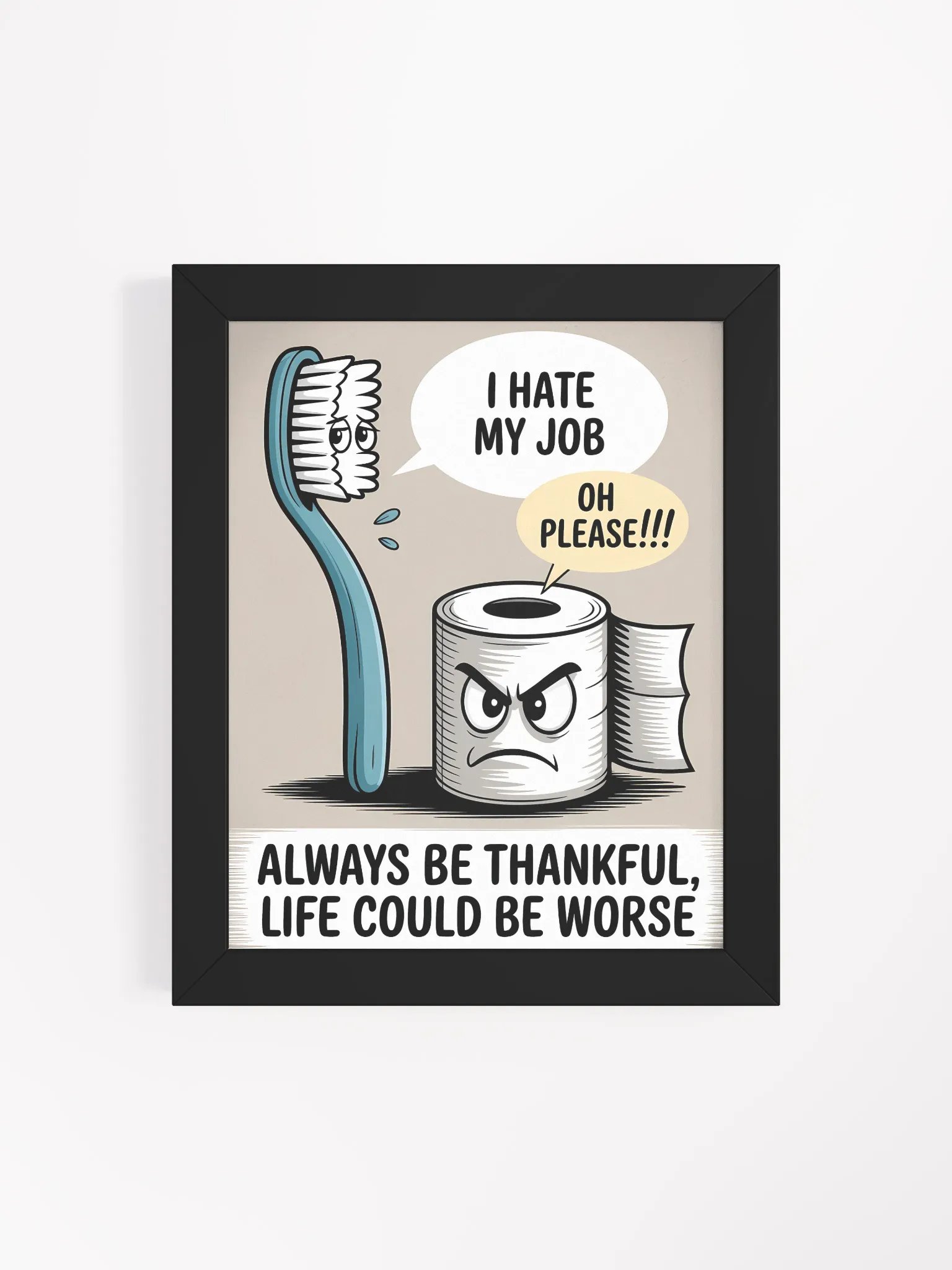 Quirky Bathroom Banter Poster product image (5)