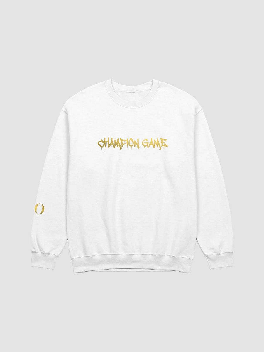 Champion Game Drip Sweatshirt White product image (2)