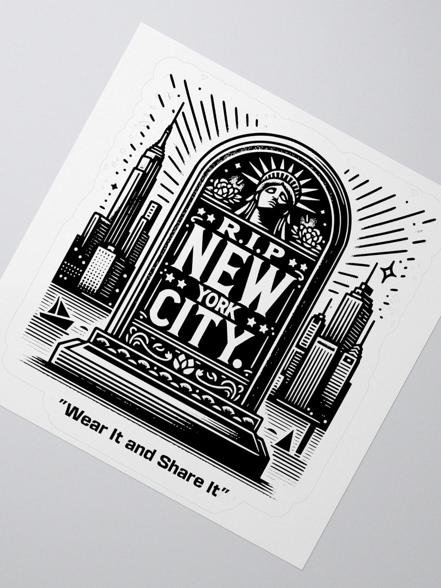 RIP NYC Stickers (B) product image (5)