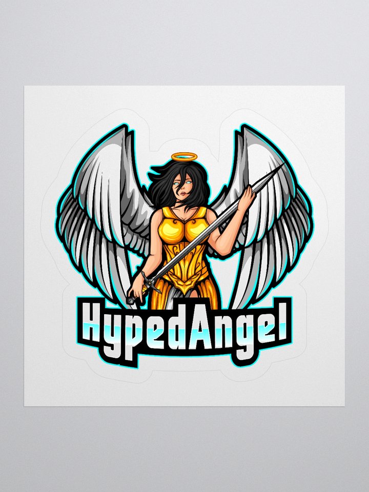 Golden Guardian Angel Stickers product image (3)