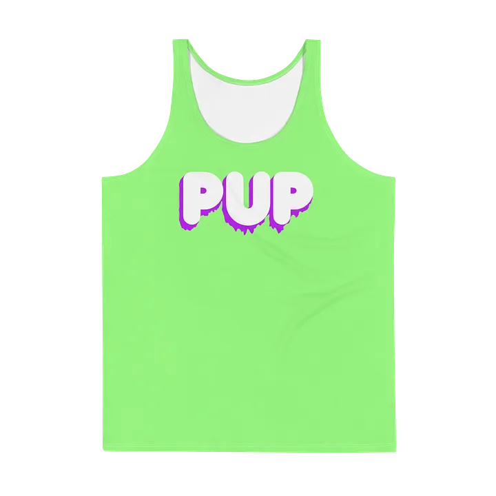 Identity Tank - PUP - Lime Green / Purple / White product image (1)