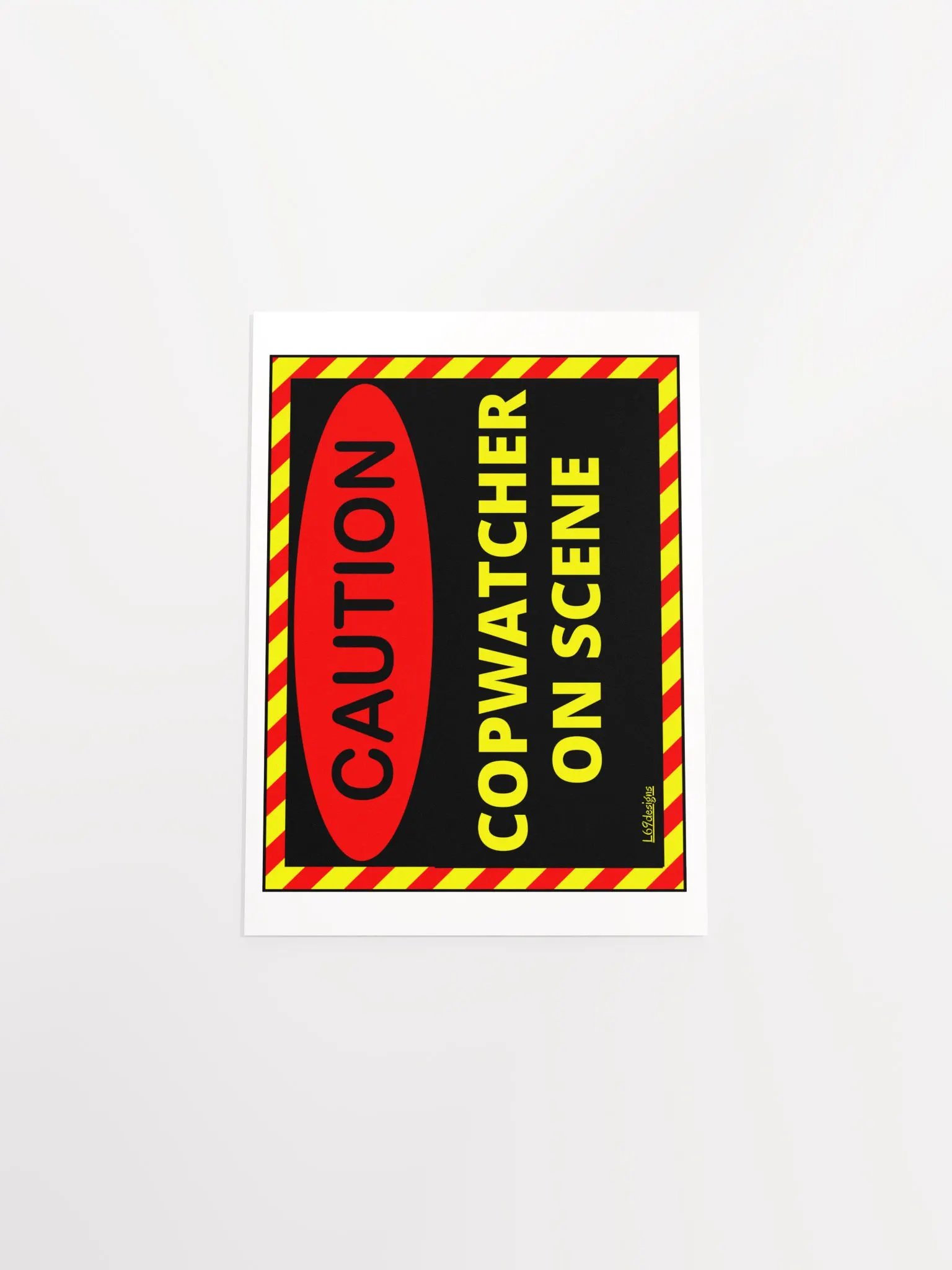 CAUTION : COPWATCHER ON SCENE product image (4)