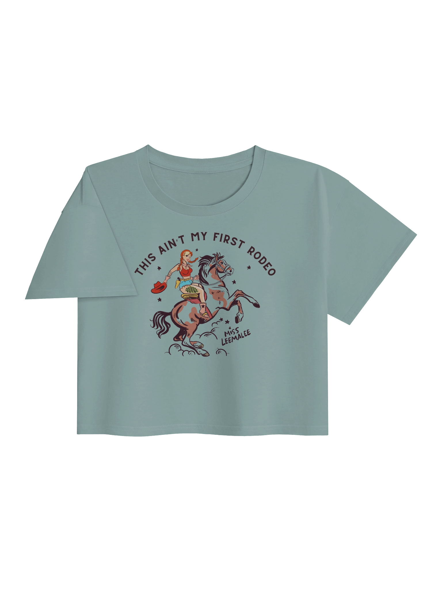 This ain'y my first rodeo crop top product image (5)
