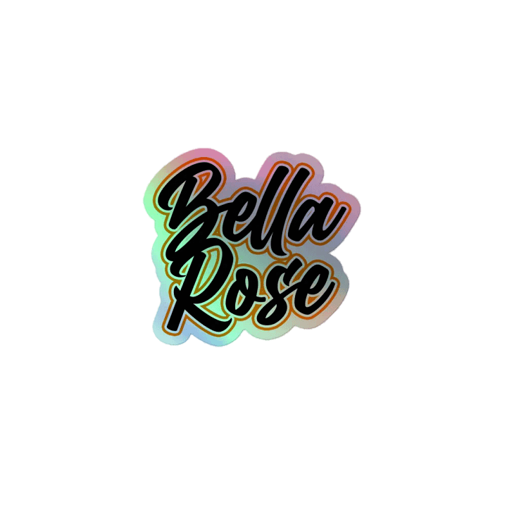 Bella Rose Holographic Sticker Collection product image (1)