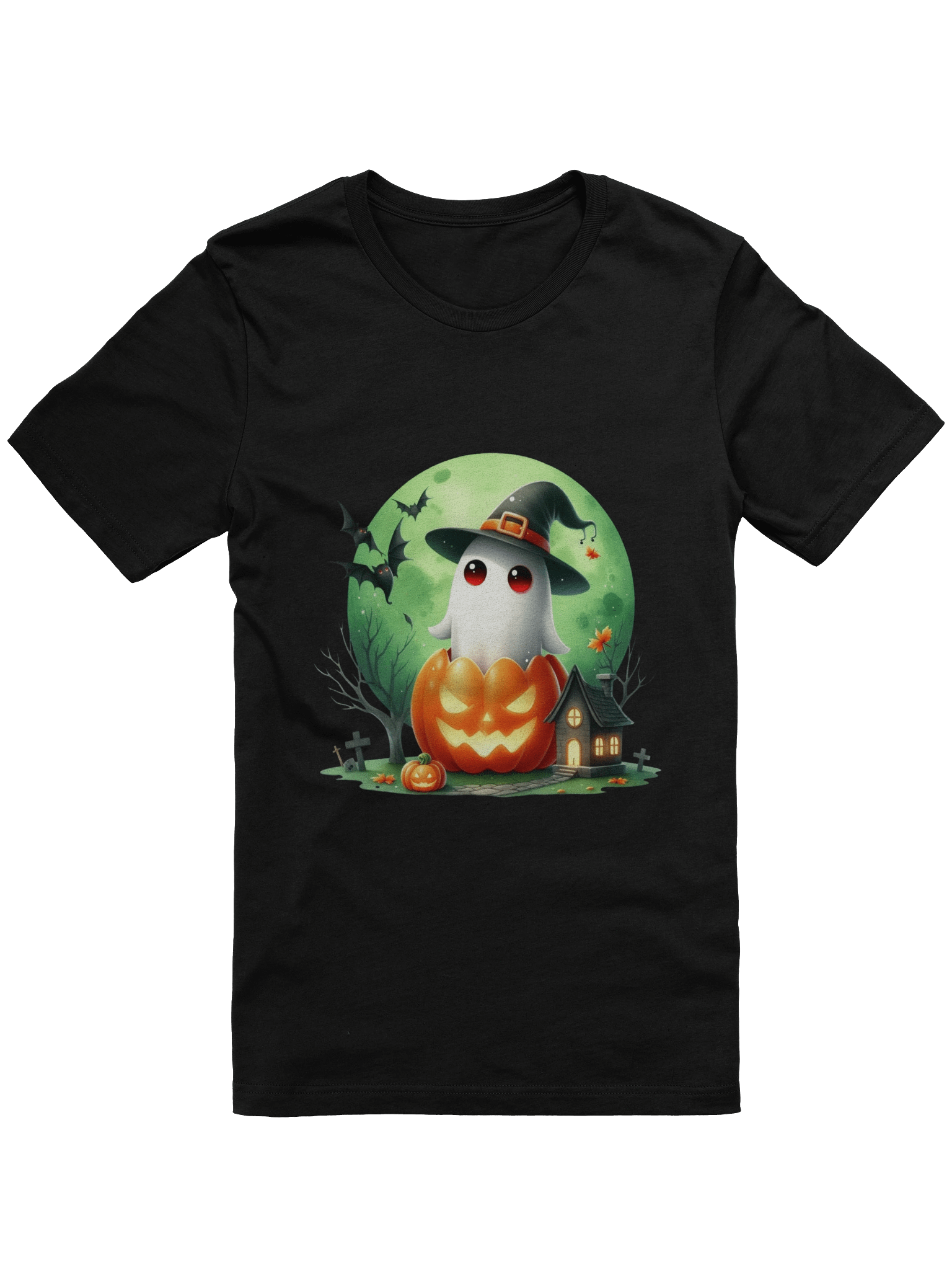 Super Cute Ghost Pumpkin T-Shirt product image (1)