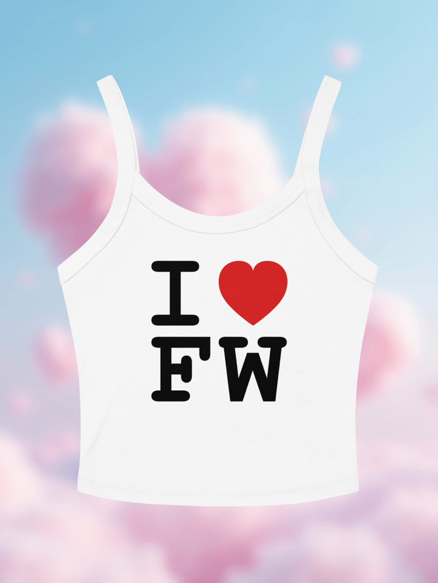 I ❤️ Fourthwall Baby Tank product image (1)