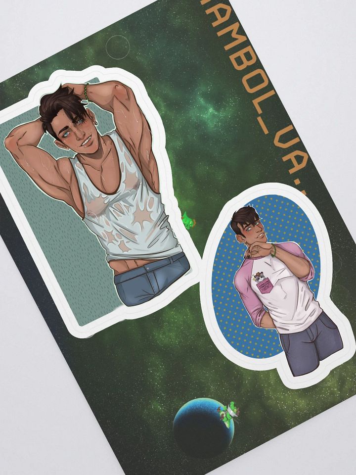 Gabe sticker sheet product image (1)