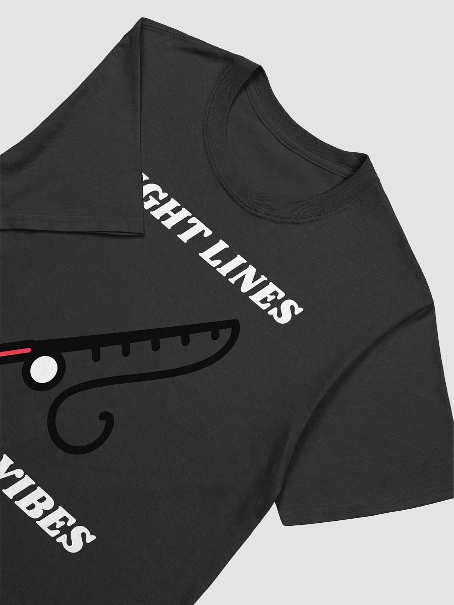 Tight lines, good vibes fishing t-shirt product image (3)