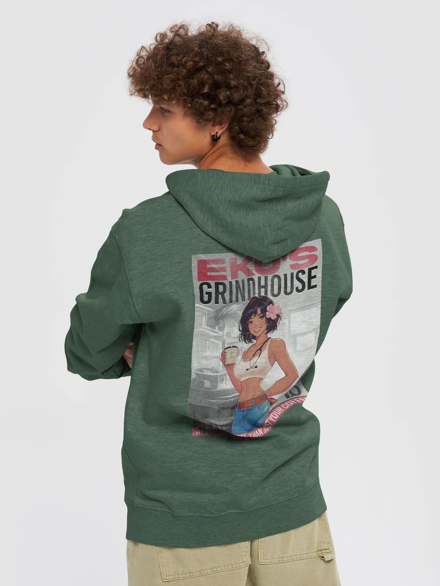 Eko's Grindhouse B&W Hoodie product image (6)
