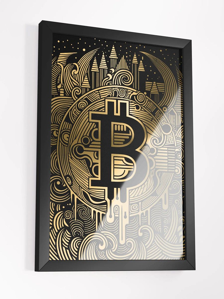 Bitcoin - What goes up must come down (gold) product image (3)