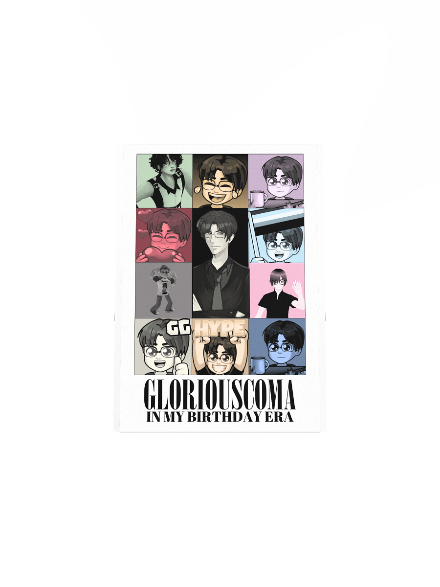 GloriousComa In My Birthday Era Limited Edition Poster product image (10)