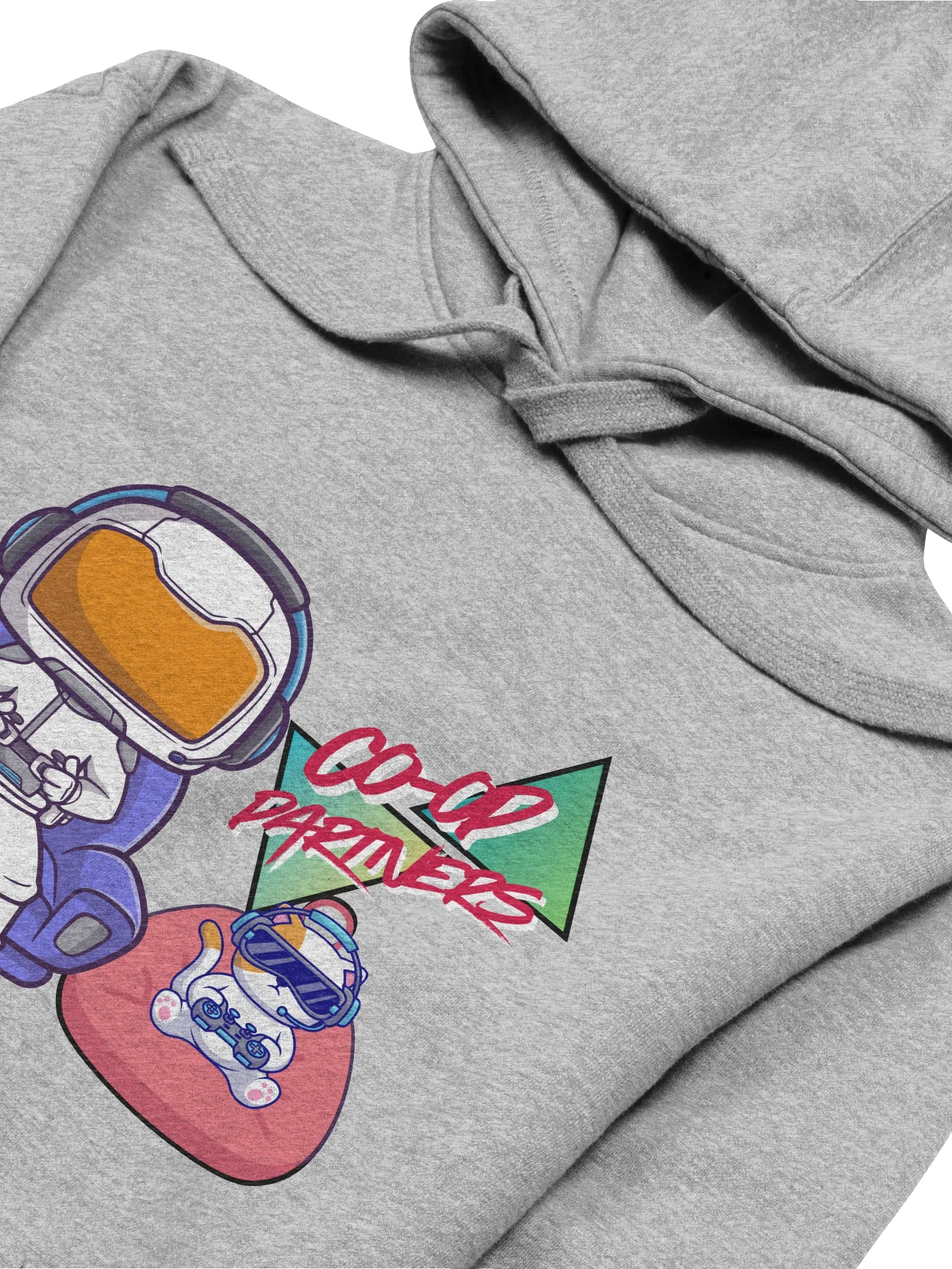 Co-Op Partner Hoodie | Cute Gamer & Cat Hoodie product image (45)