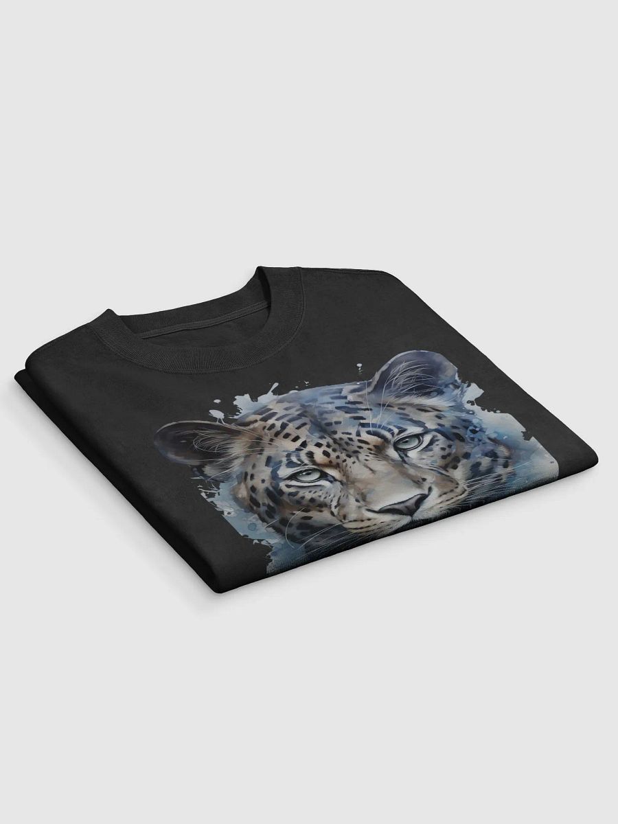 Leopard Gaze Watercolor Oversized Tee product image (11)