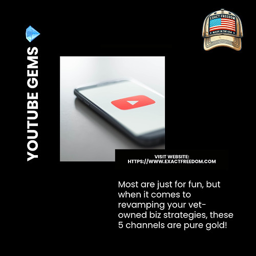 Ever feel stuck in your business journey, vets? 🎖️
YouTube's got your six with channels that share savvy tips on networking a...