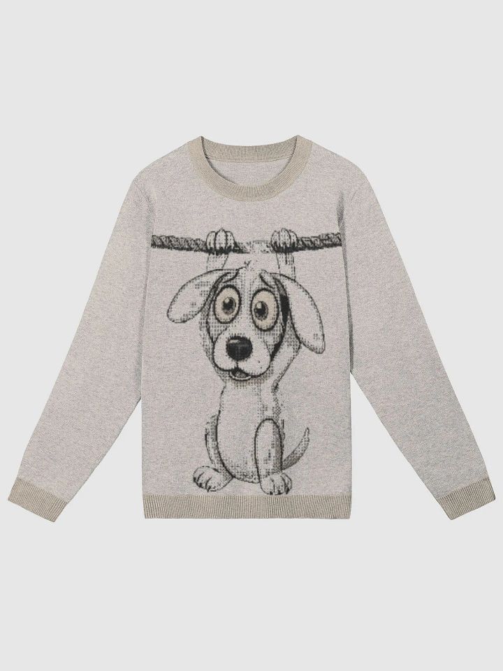 Cartoon Dog Jacquard Crewneck product image (1)