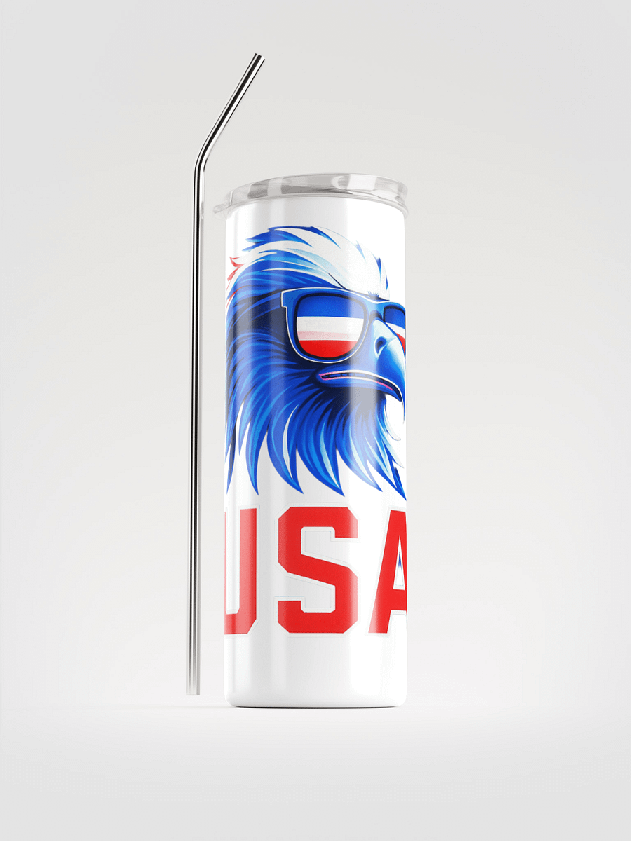 Patriotic Eagle Stainless Steel Tumbler product image (1)