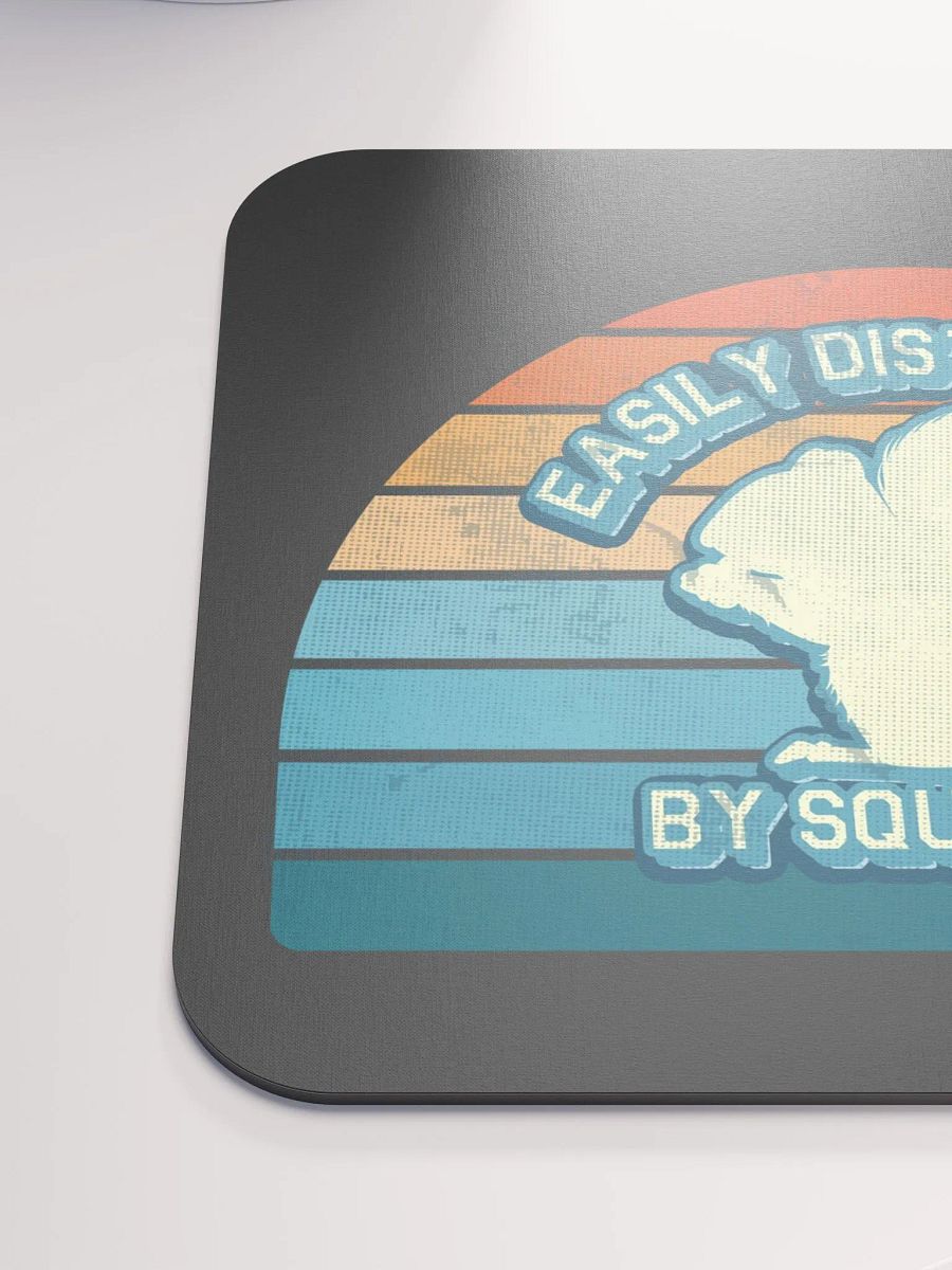 Retro Easily Distracted Mouse Pad product image (6)