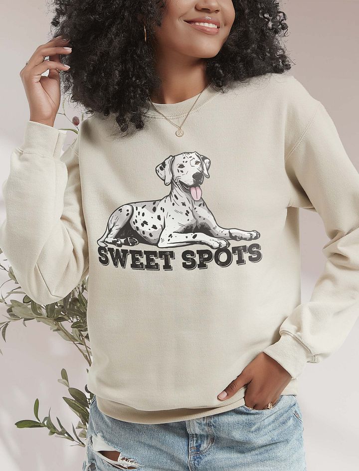 Sweet Spots Sweatshirt of a Dalmatian | Funny Shirt for Dalmatian Paw-rents product image (18)