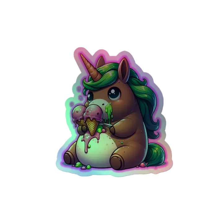 Chunky Rainbows Sticker product image (2)