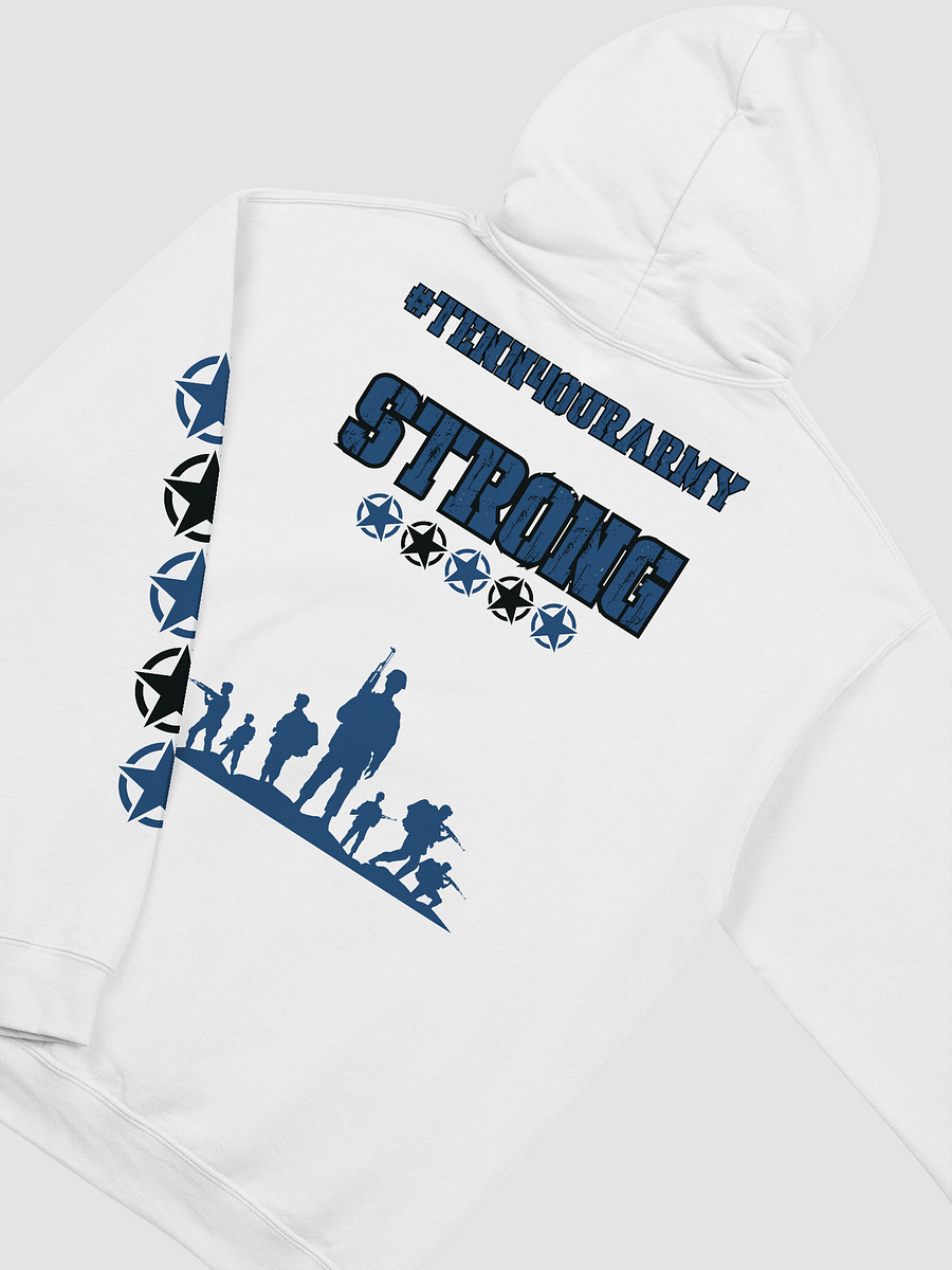 #TeNN4OURARMY Hoodie - Blue & Black product image (16)