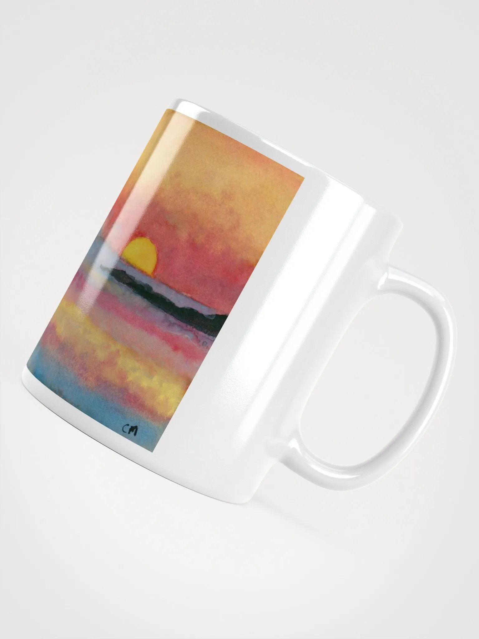 Sunset Watercolor Mug product image (4)