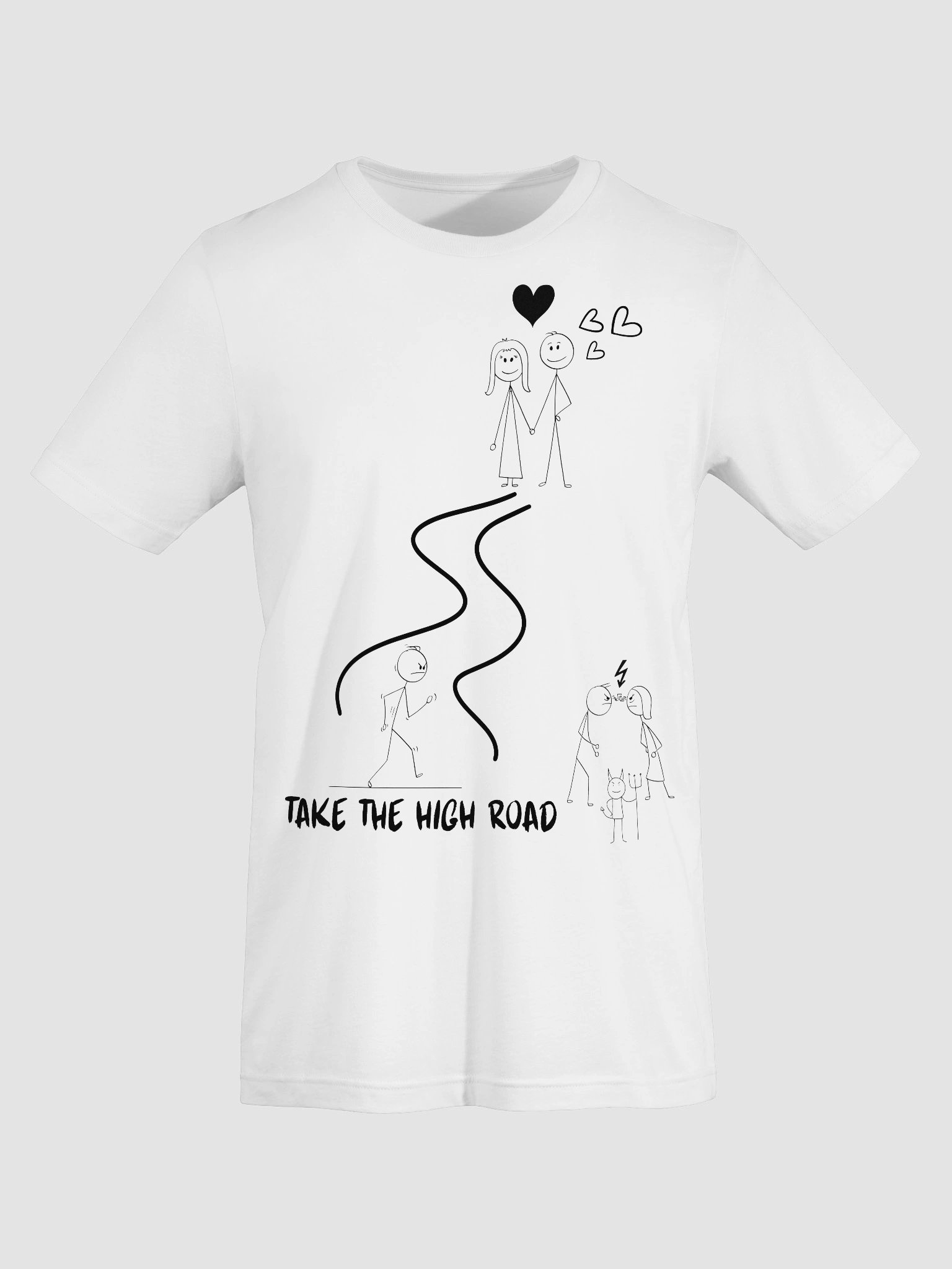 Take the High Road Supersoft T-Shirt product image (7)