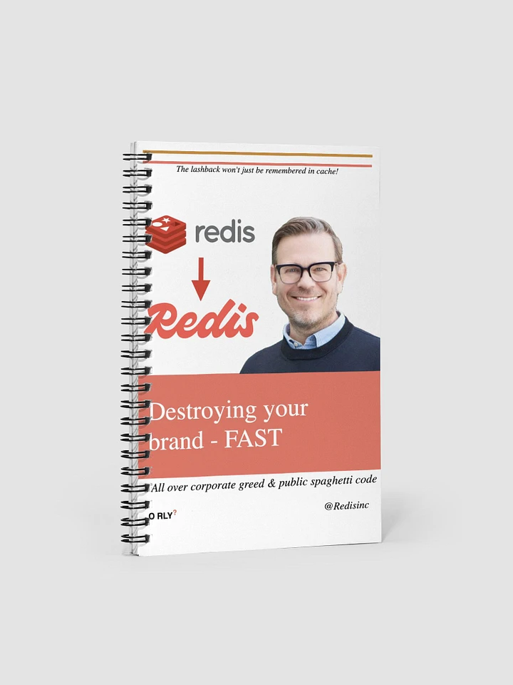 Redis Destroying your brand ORLY notebook product image (1)