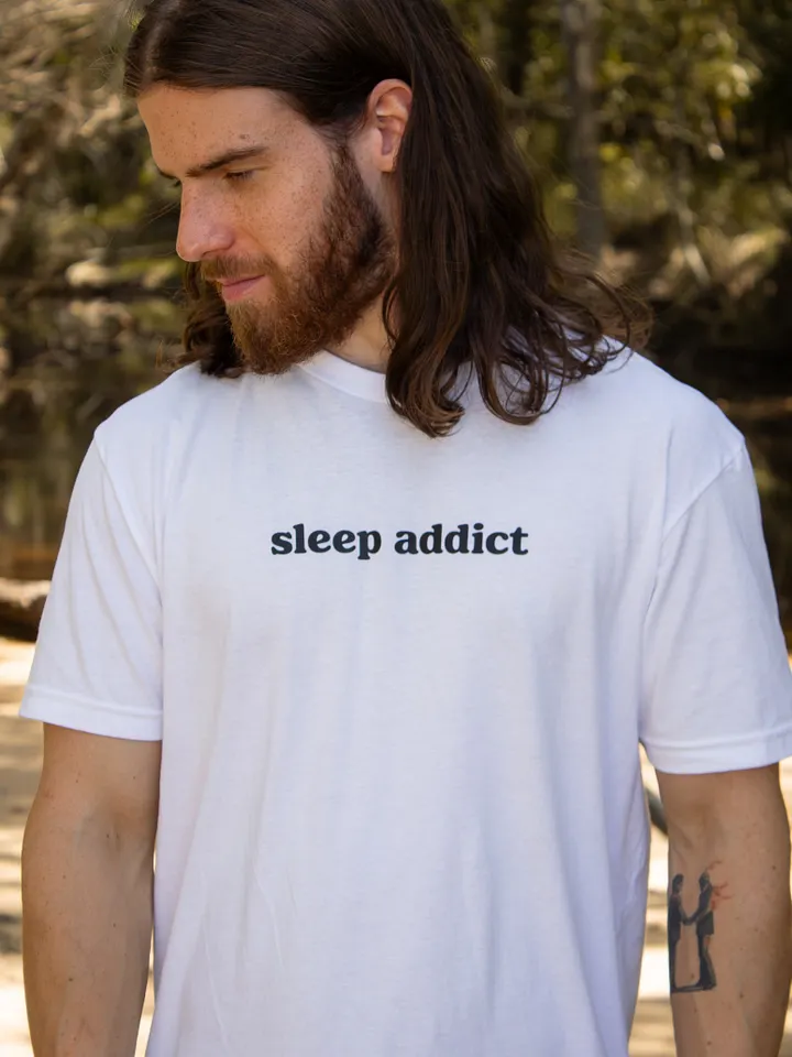 Sleep Addict Tee White product image (1)