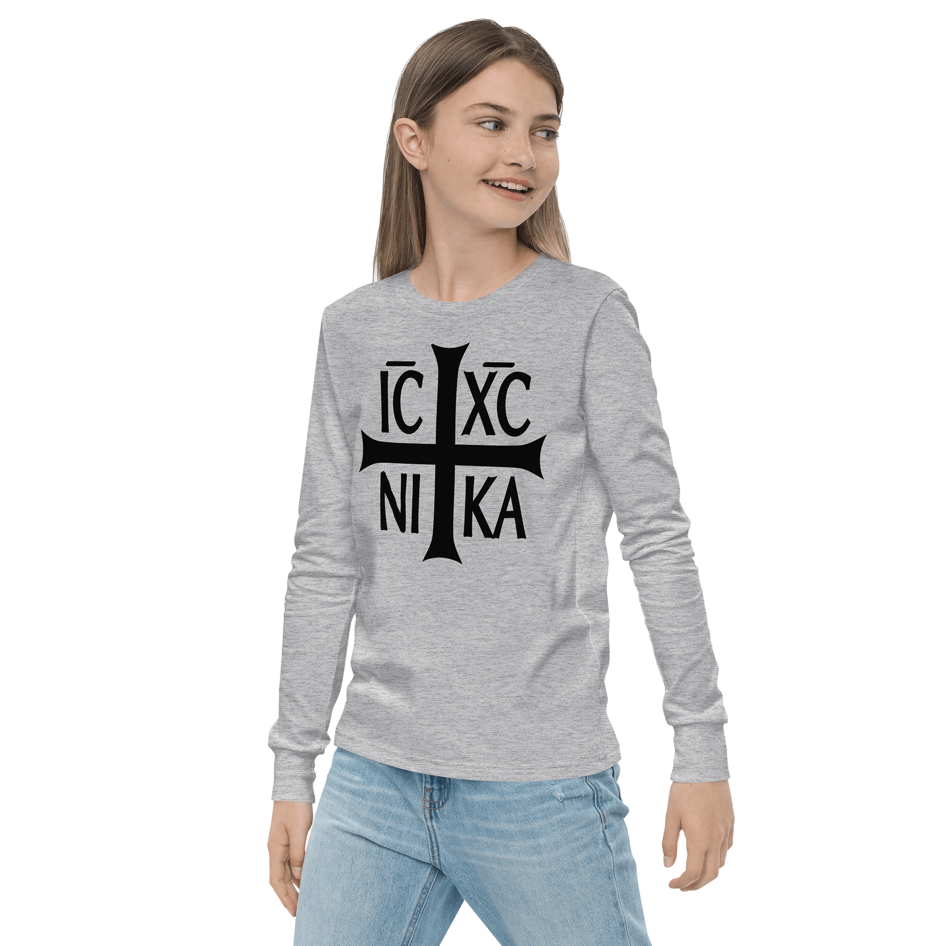 IC XC NIKA Youth Long Sleeve T-Shirt product image (16)
