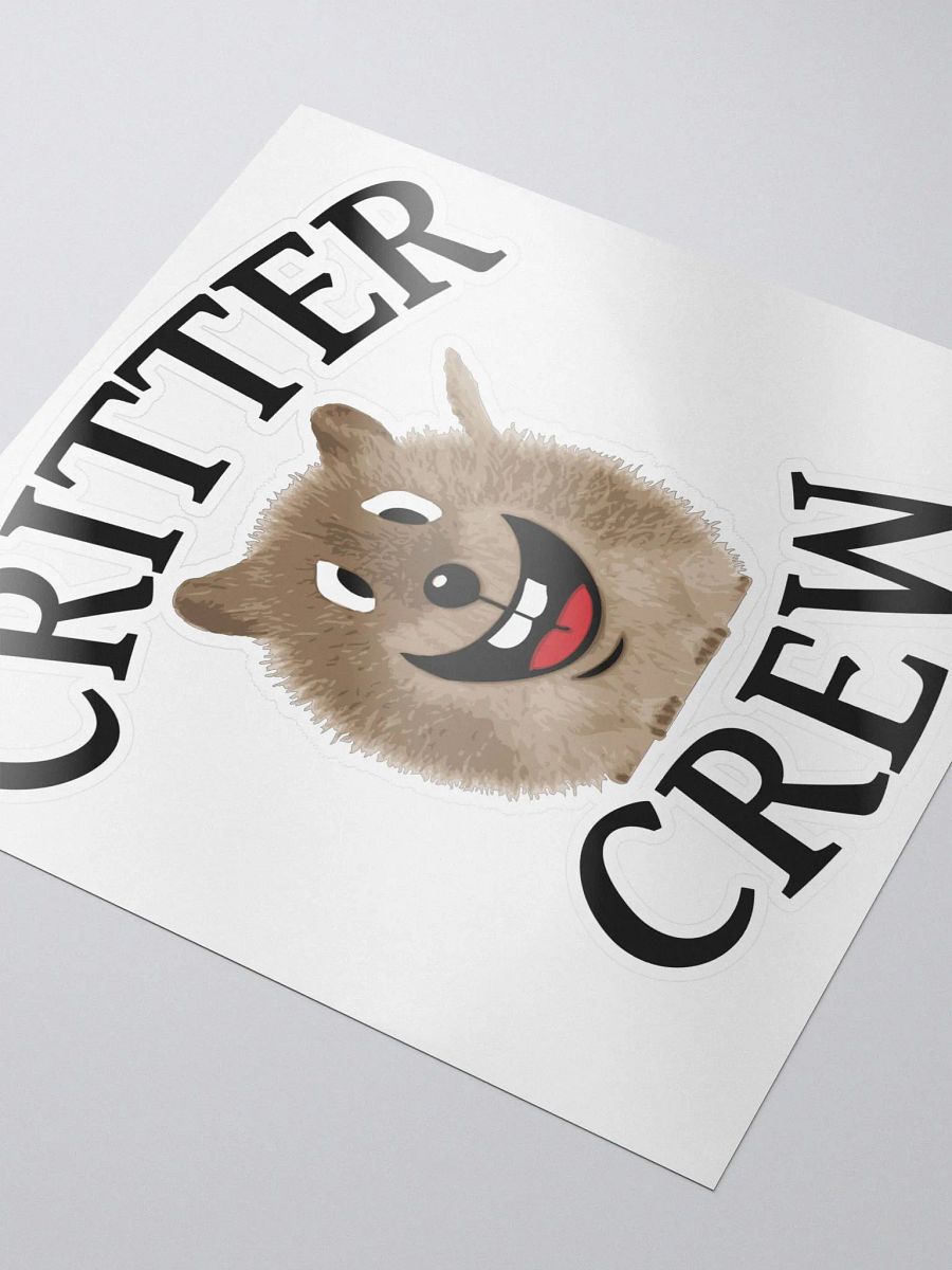 Critter Crew Sticker product image (3)