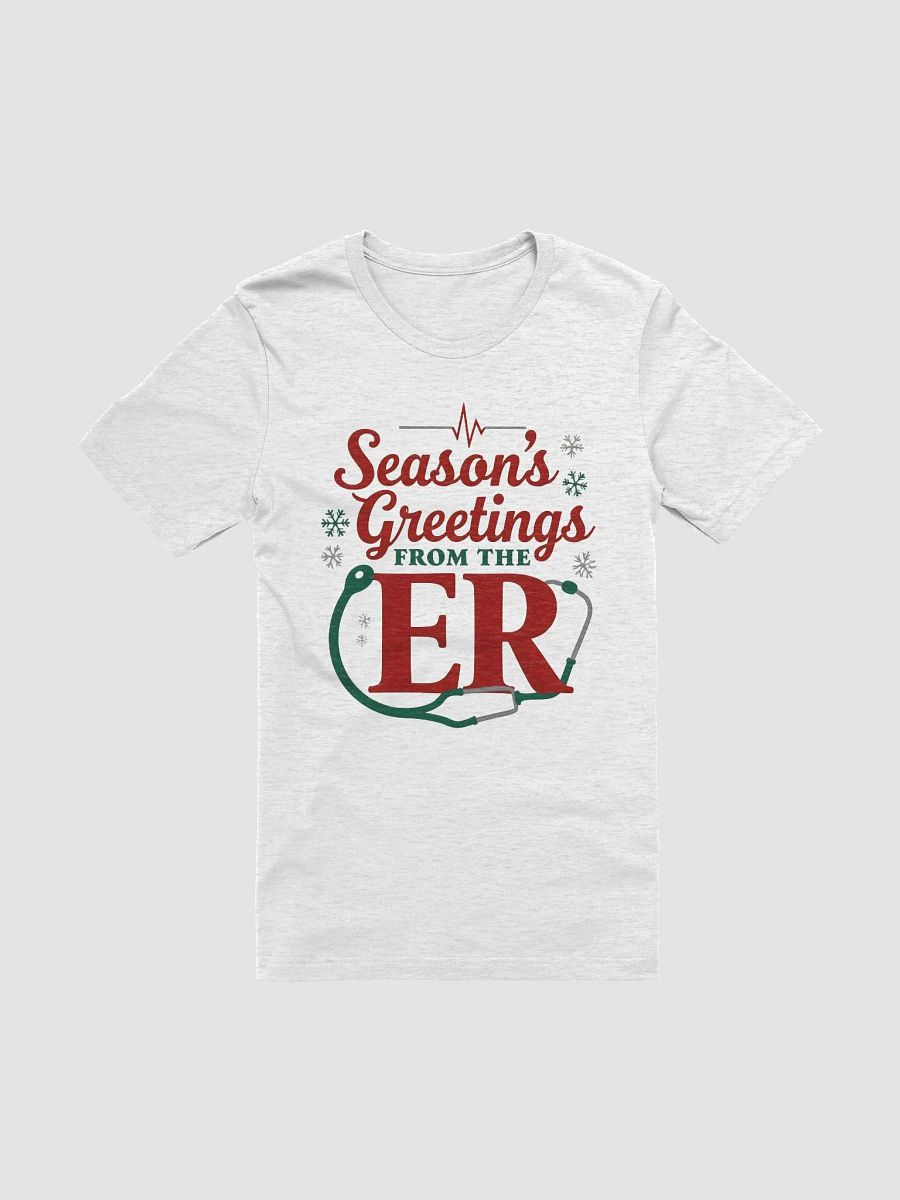 ER Season's Greetings Holiday T-Shirt product image (7)