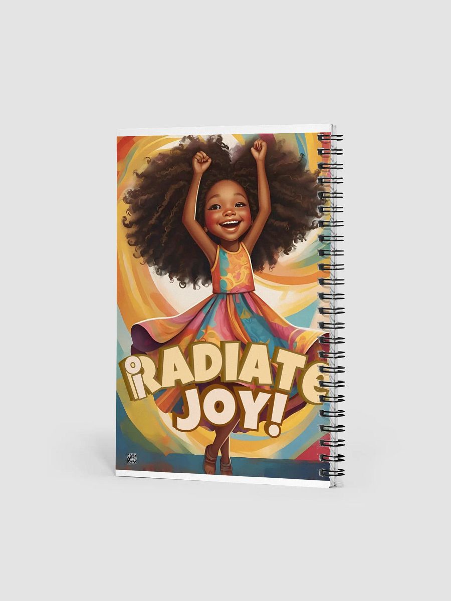 Radiate Joy, Shine Boldly Spiral Notebook product image (2)