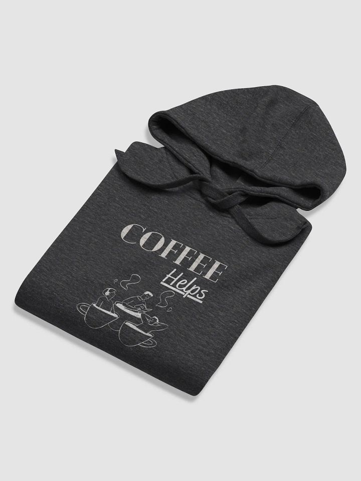 COFFEE Helps Illustrated Premium Hoodie product image (2)
