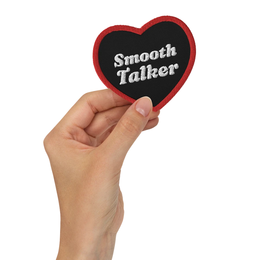 Smooth Talker Embroidered Patch product image (2)