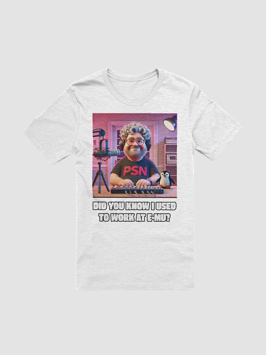 WORK AT E-MU? Cartoon Character T-Shirt product image (8)