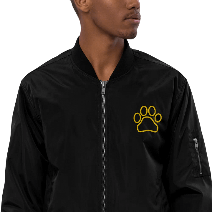 Gold Paw Bomber Jacket product image (2)