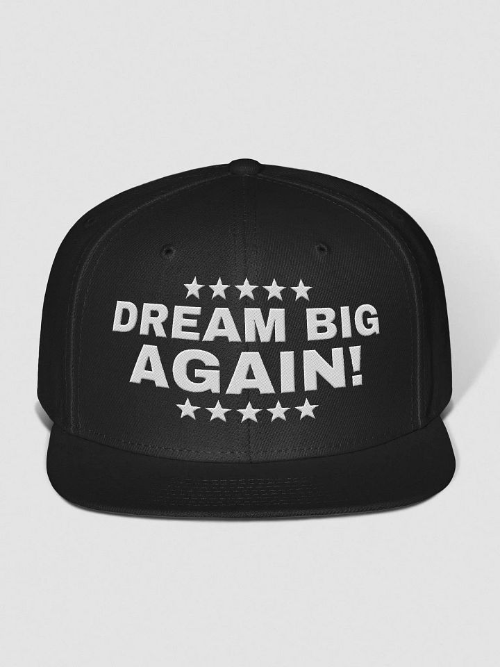 DREAM BIG AGAIN! Wool Blend Snapback Cap product image (1)