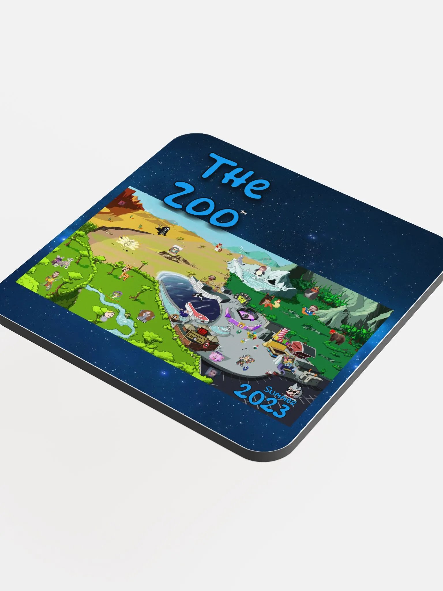 *Summer Exclusive* Zoo™ Map Coaster product image (4)