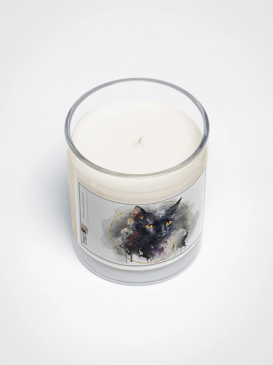 Stewart the Black Cat Soy Candle product image (4)