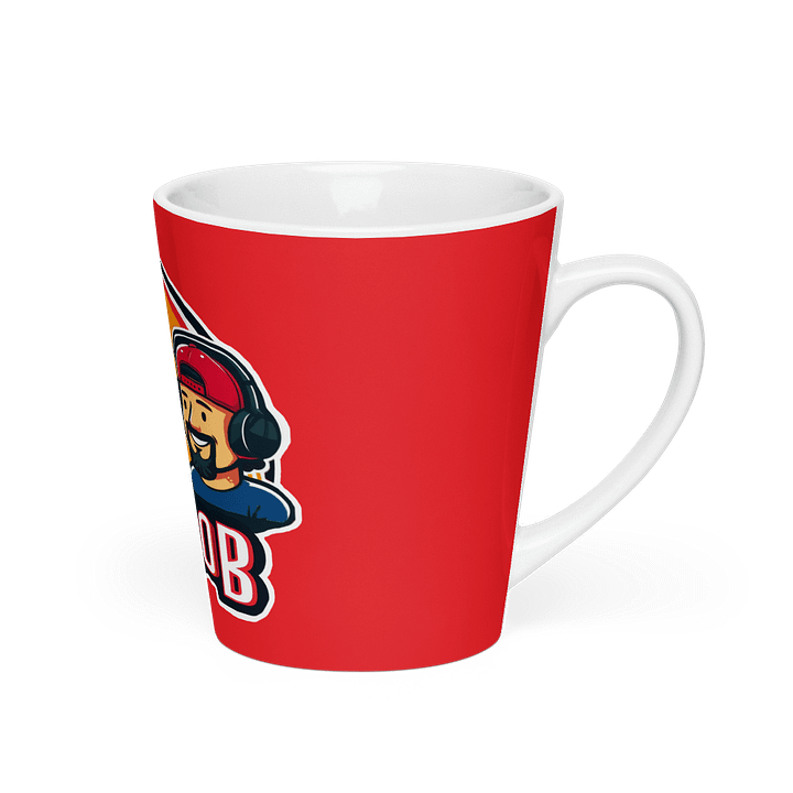 Buk N Bob Podcast Latte Mug product image (2)