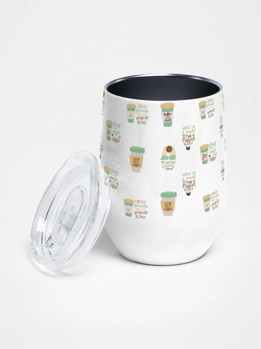 Coffee Lover's Delight Wine Tumbler product image (2)
