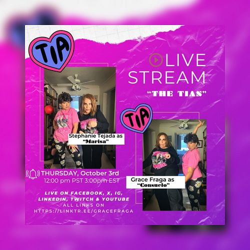 *You’re not ready for this!* 💥 

The sassiest, spiciest, and most unfiltered LIVE session is HERE! 

🎉 The Tías are back, and...