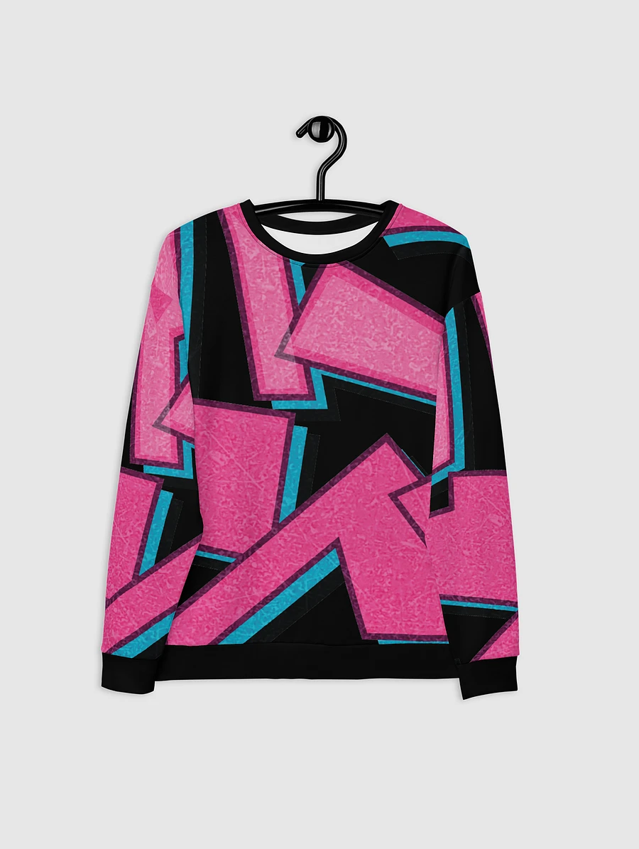 Wyld Geometric Unisex Sweatshirt (Pink) product image (5)