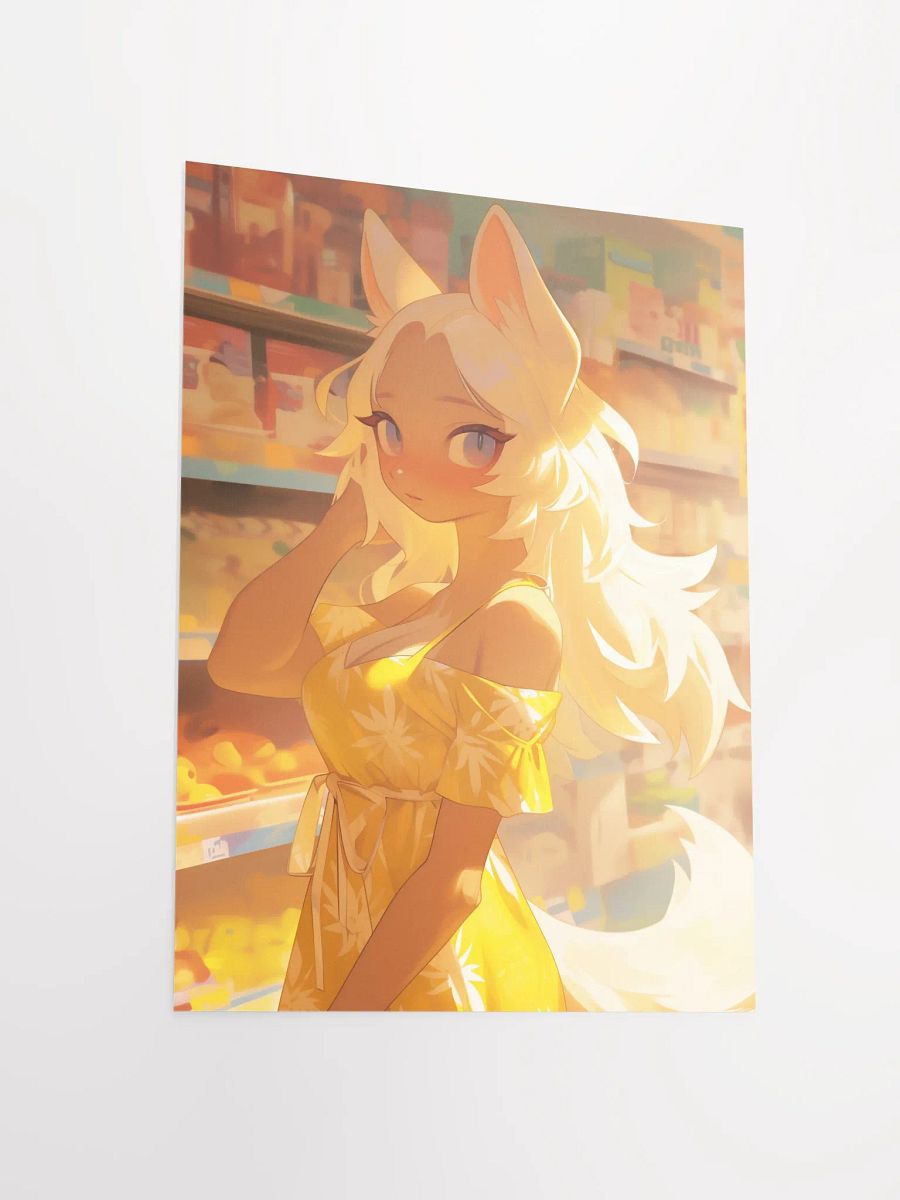 Anthro Fox in a Summer Dress Poster product image (5)