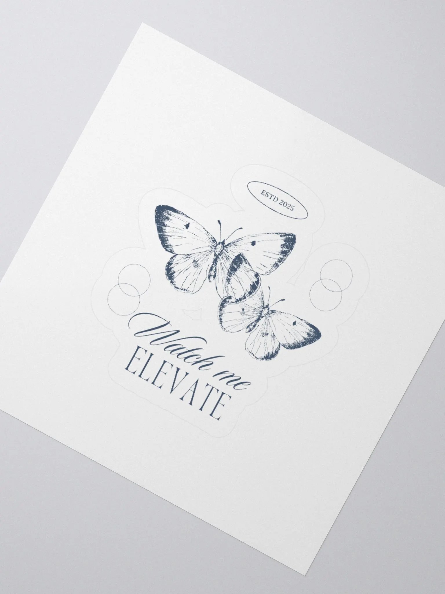 Watch me Elevate Sticker product image (2)