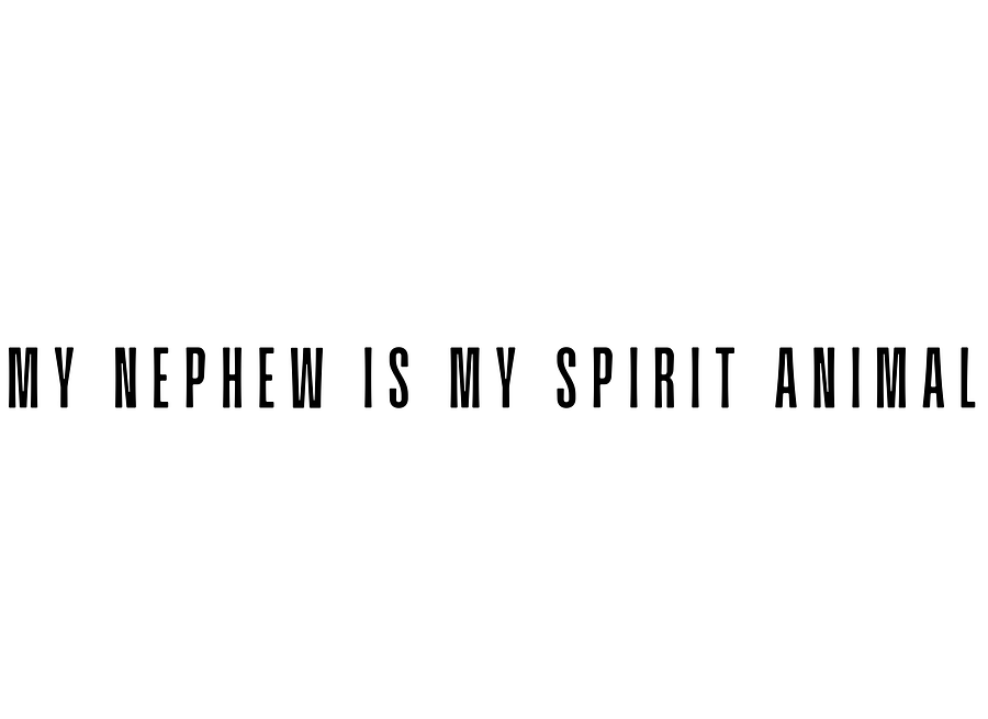 MY NIECE IS MY SPIRIT ANIMAL | T-shirt | White | Unisex product image (9)