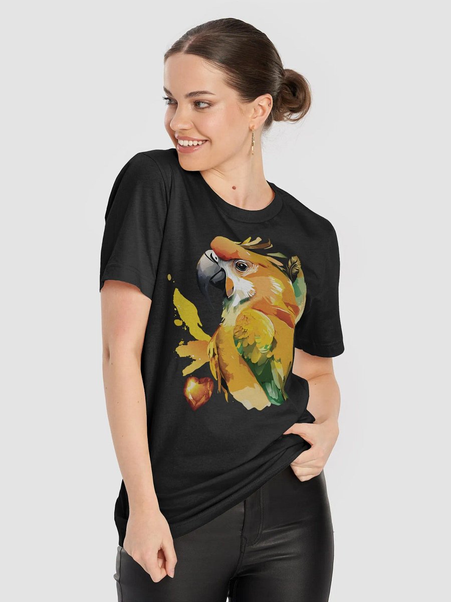 Vibrant Parrot Art T-Shirt product image (82)