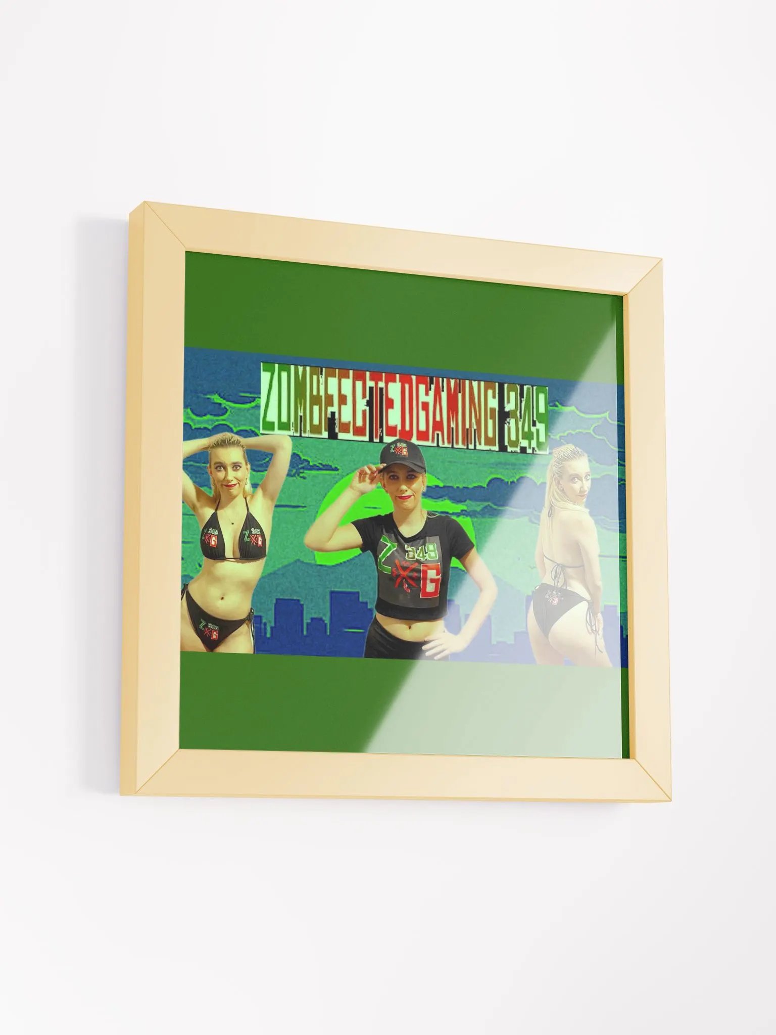 ZombfectedGaming 349 Model Girl Poster #1 product image (3)