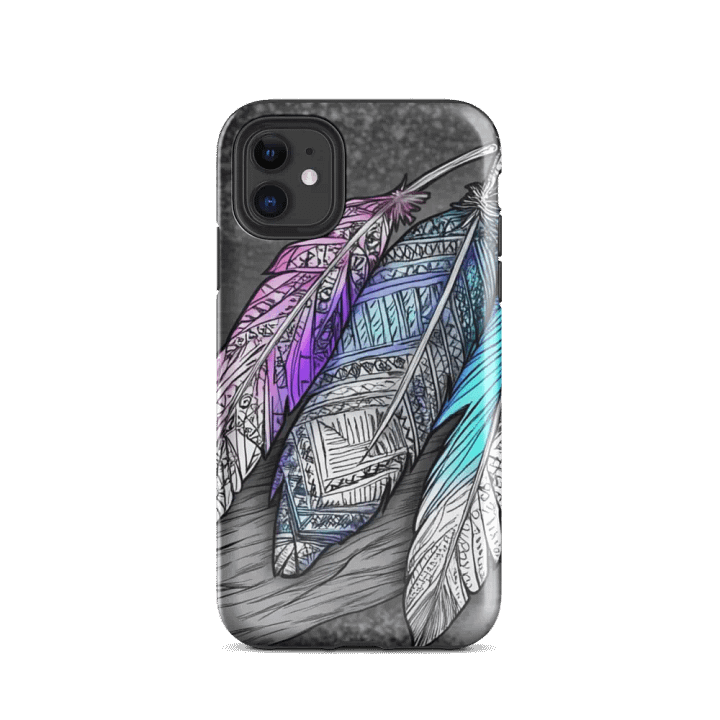 G Feathers, Tough Case for iPhone® by Allcolor product image (2)